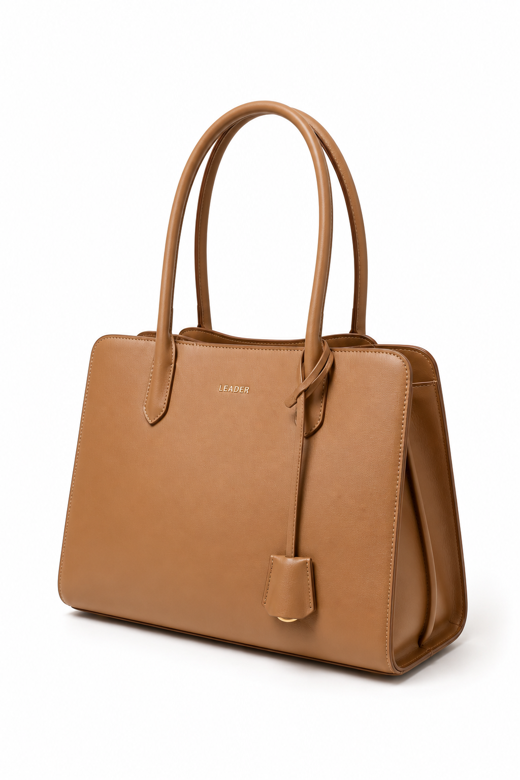 Brown Luna leather handbag