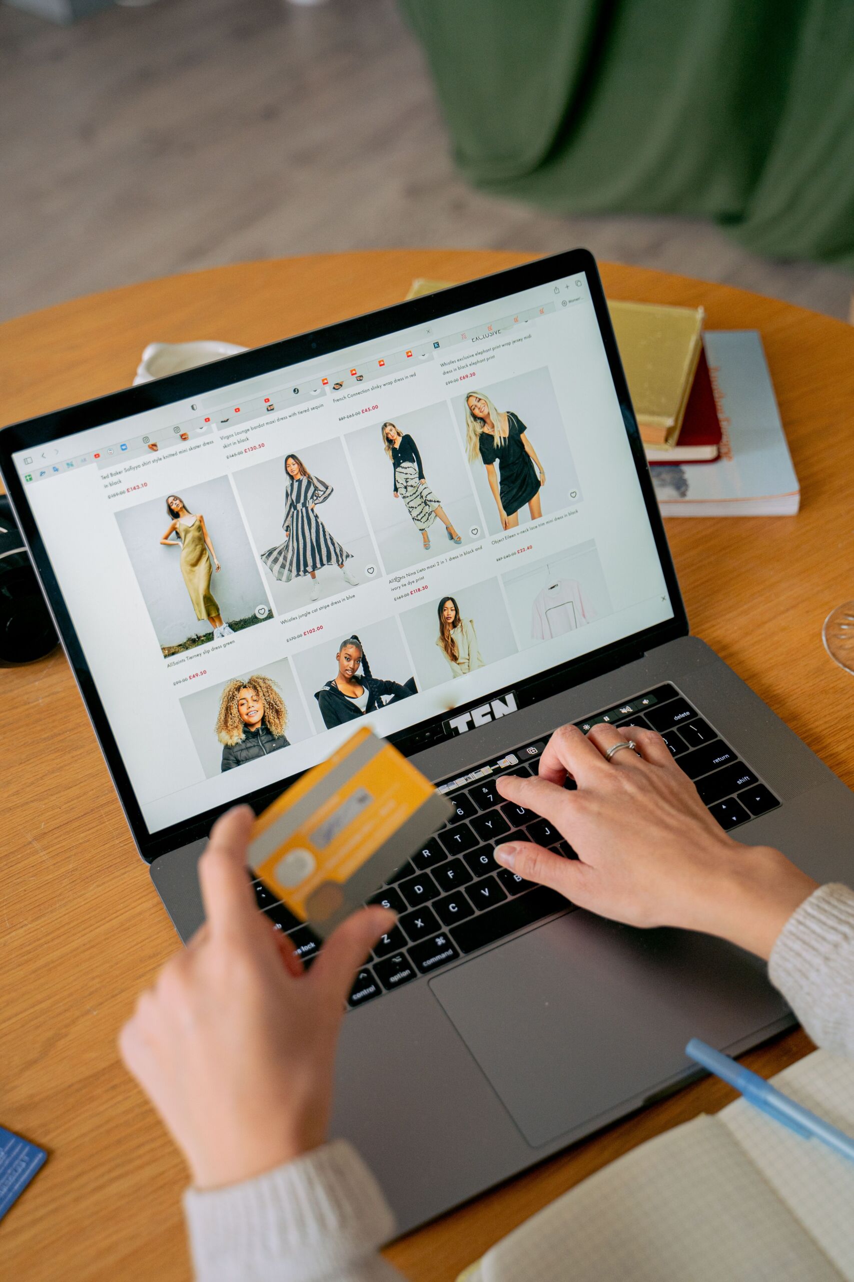 Small e-commerce team packing a customer order